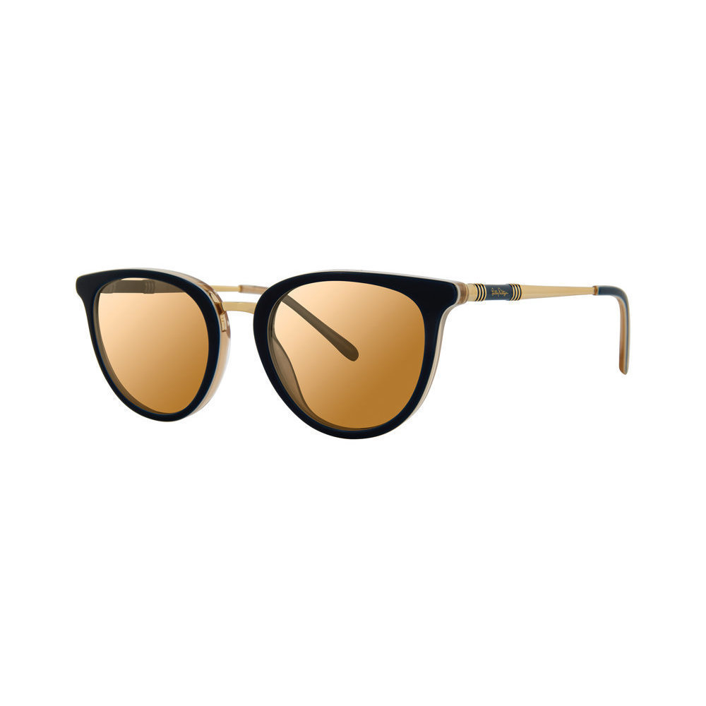 Lilly Pulitzer Fortuna Sunglasses Navy 49mm